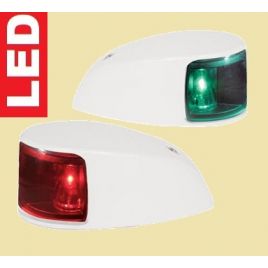 041378 Hella boordlichten set (2x) LED 9-33V rood en groen.