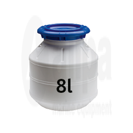 486582 Waterdichte container 8 liter. 