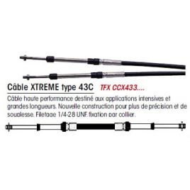 CCX433 (43C) Extra heavy duty control kabel - lengte 09 voet/2,70 m. 