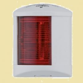 L3674530 Boordlicht rood 112,5° - 12V (witte behuizing).		