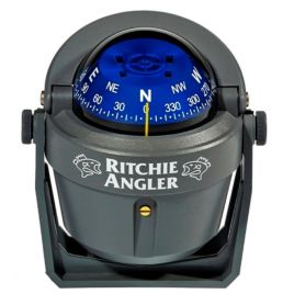067035 'Ritchie Explorer/Angler' Beugelkompas RA-91. Bolle roos. Grijs.